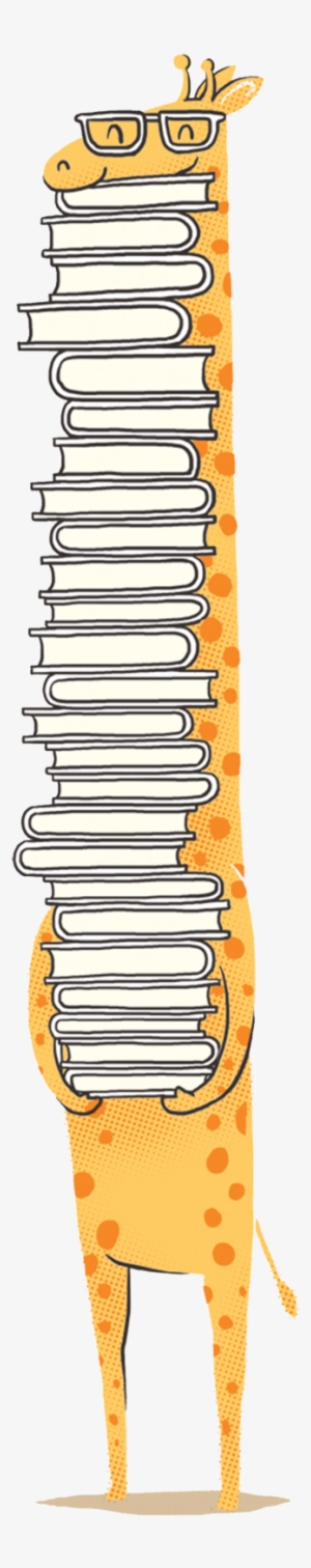 Book Lover - Giraffe Book Tattoo #920151