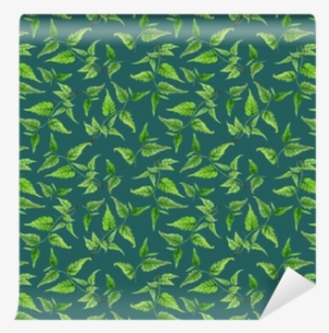 Botanical Foliage Seamless Pattern - Watercolor Painting #920405