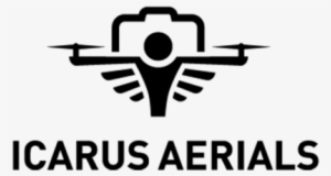 Icarus Aerials Is A Professional Aerial/drone Service - Drone Photography Logo Png #921133