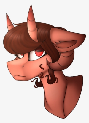 Png Library Library Artist M Miamo Bust Pony Female - Demonic Ram Oc #921269