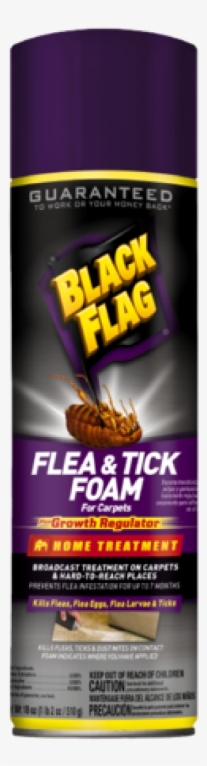 Black Flag® Flea & Tick Foam For Carpets Plus Growth - 16oz Fleatick Spray,no Hg-11094, United Industries #921334