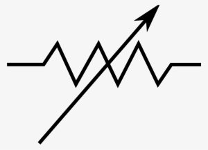 Vector Royalty Free Library As Chapter Notes Electric - Variable Resistor Symbol #921505
