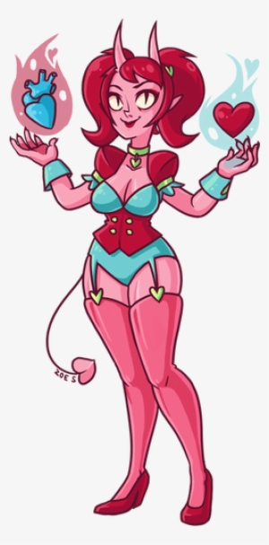 Heart Demon Occupation - Characters With Pink Skin #921588