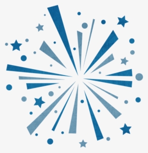 Fireworks Clipart Teal - Blue Fire Work Png #921638