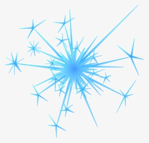Fireworks Clipart Teal - Sparkle Clip Art #921640
