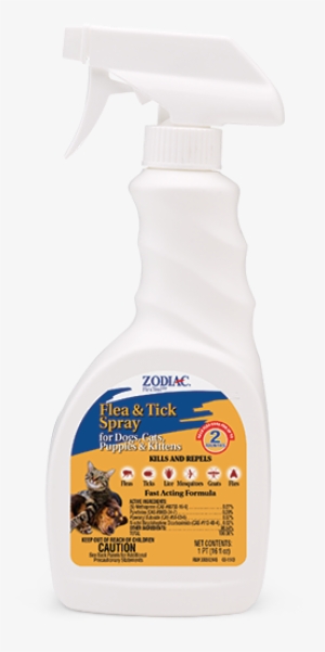 Zodiac® Flea & Tick Spray For Dogs, Cats, Puppies & - Zodiac Flea And Tick Spray #921686