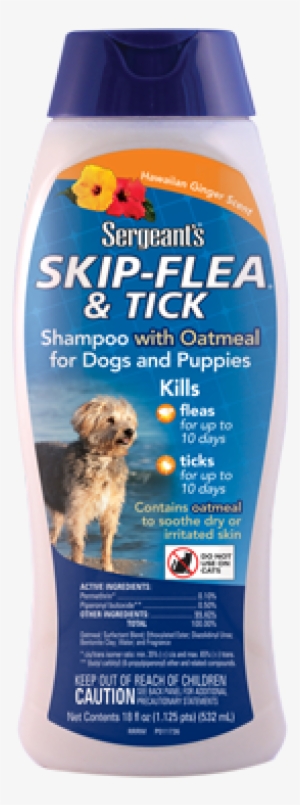 1515949487 - Png - Sergeant's Skip-flea & Tick Dog Shampoo - 18 Fl #922048