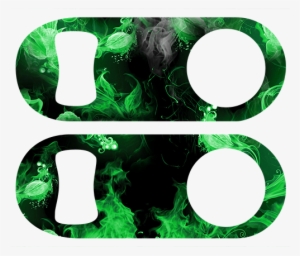 Blue - Pretty Smoke Graffiti Mini Bottle Opener #922333