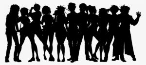 Club Leaders Silhouettes Black - Yandere Simulator Silhouettes #922334