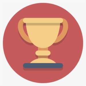 Circle Icons Trophy - Trophy Png Icon #922595