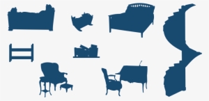 How To Set Use Furniture Silhouettes Clipart #922838