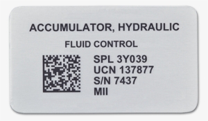 Uid Labels - Compliancesigns Vinyl Fuel Label 5 X 3 #924250