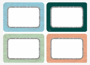 Painted Wood Name Tags/labels - Name Tag #924418