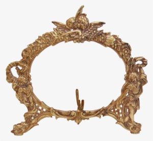 Antique Art Nouveau Mirror Or Photo Frame - Picture Frame #924828