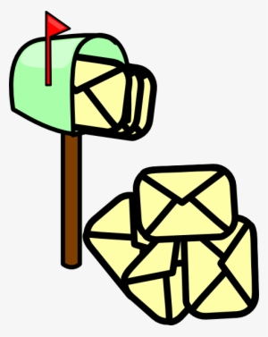 Letter Box Email Clip Art - Full Mailbox Clipart #924903