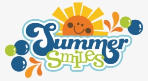 Summer Smiles Svg Scrapbook Title Summer Svg Files - Summer Scrapbook Titles #925002