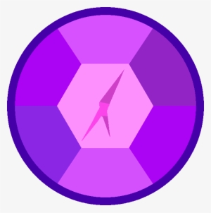 Cracked Amethyst Gemstone - Broome Community College Hornets #925139