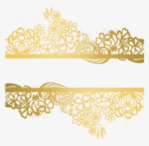 Gold Lace Pattern Png #925463