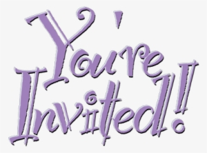 Have You Recently Received An Invitation From A Friend - You Are Invited Word #925667