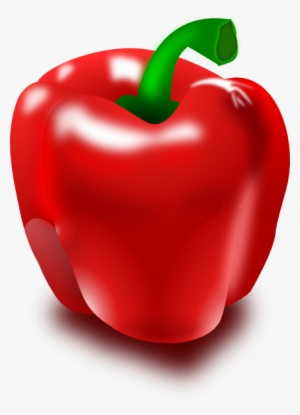 Red Pepper Clip Art At Clker - Bell Pepper Clipart #925848