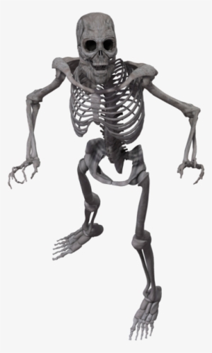 Image Library Download Bones Transparent Spooky - Spooky Skeleton Transparent Background #925998