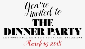 You Are Cordially Invited To An Intimate Dinner Party - Goddess #926340