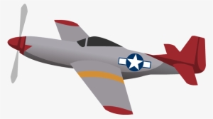 Plane Silhouette Png Clip Art Png M - Tuskegee Airmen Planes Clipart #927069