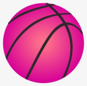 Vector - Pink Basketball Clip Art #927288
