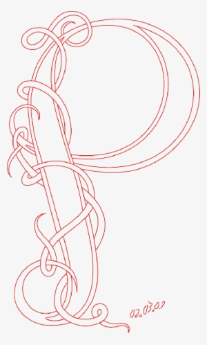 Mb Image/png - P Coloring Page Fancy #927540