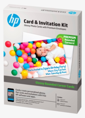 Left - Hp Card & Invitation Kit #927543