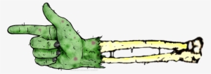 Zombie Arm Png Banner Royalty Free Download - Zombie Hand Pointing Png #928632