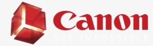 Canon Logo On Black Background - Canon Logo Transparent Background #928840