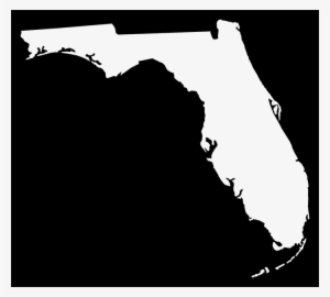 These Maps Are In The Png Format - Black And White Florida - Free