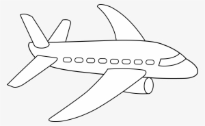 Airplane Coloring Page Free Clip Art #929053