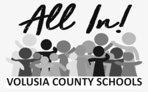 All In Bw Transparent Background - Volusia County Schools All #929162