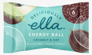 Deliciously Ella Coconut & Oat Energy Ball X - Deliciously Ella Packaging Of The World #929358