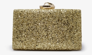 Gold Glitter All Over Evening Purse For Women - Coin Purse #929923