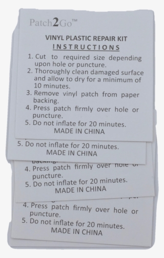 Patch2go Tent Repair Kit - Ink #9200236