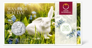 5-euro Easter Bunny Blister Pack - Austrian Mint #9200407