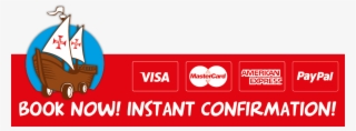 Book Now Instant Confirmation Visa Mastercard, American - American Express #9200807