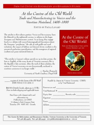 Paola Lanaro , At The Centre Of The Old World - Dish #9200924