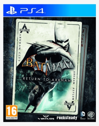 Batman Return To Arkham - Batman Return To Arkham Asylum Ps4 #9201570
