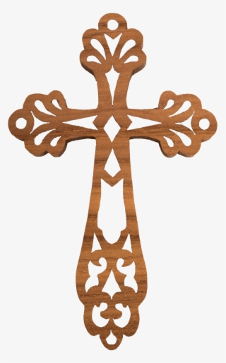 Scrolled Cross Png - Scroll Saw Cross #9203917