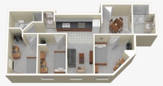 3br Floor Plan - Floor Plan #9205383