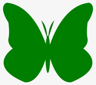 Green Butterfly Clip Art Bright Butterfly Clip Art - Butterfly Vector In Red Png #9206098