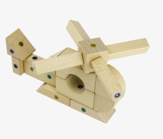 Magnetic Wooden Building Blocks, 30 Piece Discovery - Plywood #9206204