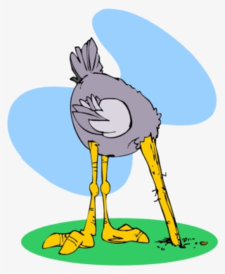 Head In The Sand Clipart - Bury Head In Sand Clipart #9206360