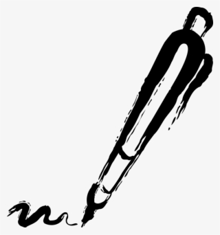 Vector Illustration Of Fountain Pen Writing Instrument - Illustration #9206654