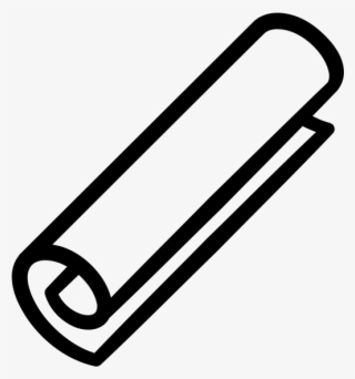 Our Scrolls - Rolled Paper Icon Png #9207361