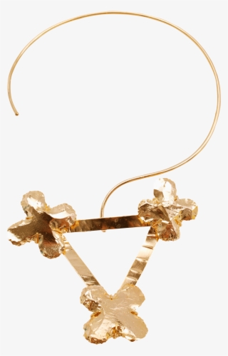 Golden Gardenia Necklace - Pendant #9207660